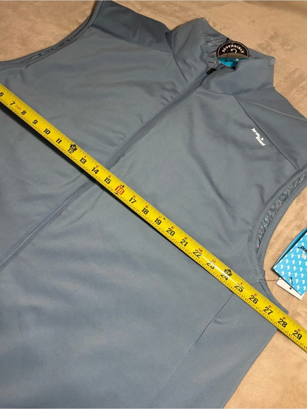 Birdie Bound Men's Reversible Zip Vest, Size 3XL